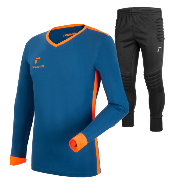 Reusch Match Set Junior 5340200 4016 blue orange front